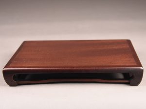51064 MESA DE EXPOSICIÓN RECTANGULAR CEREZO OSCURO
